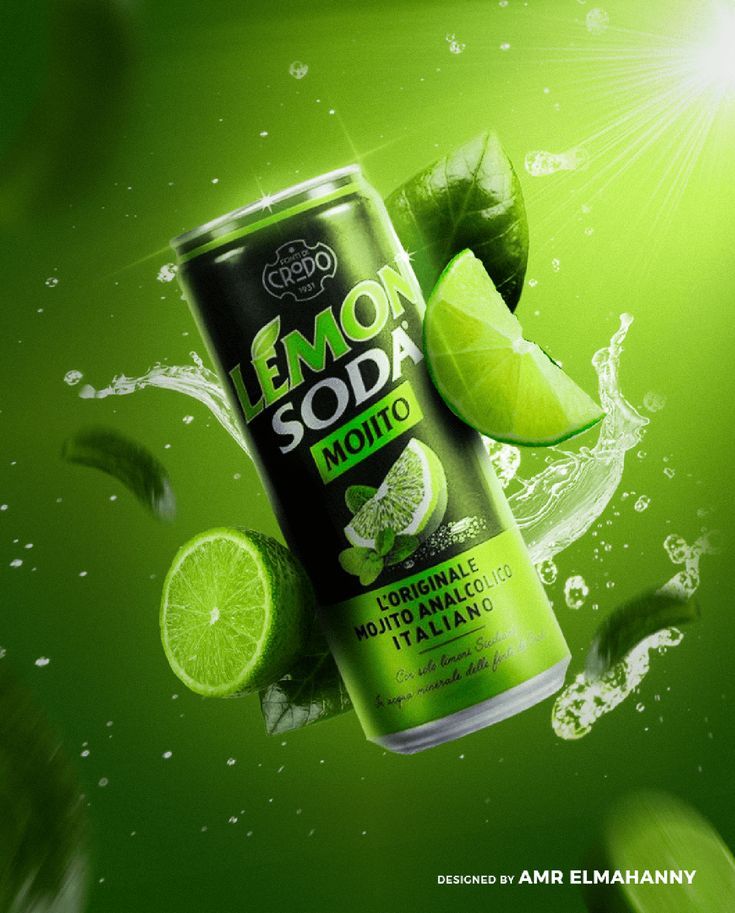 Lemon Soda Mojito — Fresh Splash